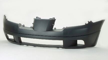 Front bumper cover includes mounting clips & rivets; prime - MITSUBISHI OUTLANDER 2003-2005