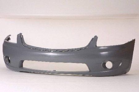 Front bumper cover DE/ES/GTS/LS/SE model; prime - MITSUBISHI GALANT 2007-2007
