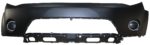 Front Bumper Cover Pre-Notched Fog Lamp Opening; Primed - MITSUBISHI OUTLANDER 2007-2009