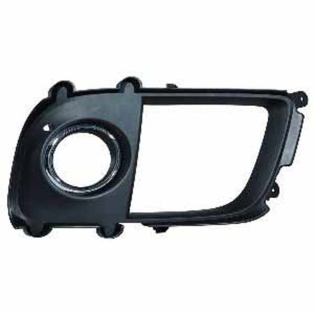 Left Front bumper insert EVOLUTION; Fog Lamp Bezel - MITSUBISHI LANCER 2008-2011