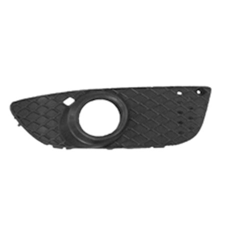 Right Front Bumper Insert Bezel; W/Fog Lamps - MITSUBISHI LANCER 2008-2015