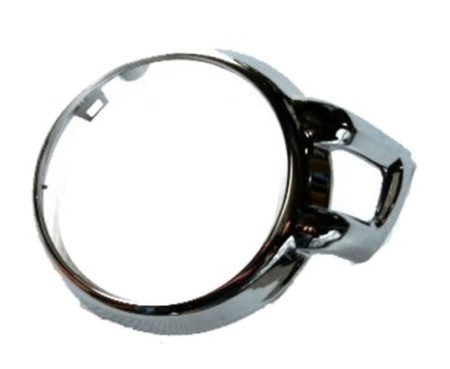 Right Front bumper insert Fog Lamp Bezel; Chrome - MITSUBISHI RVR 2011-2012