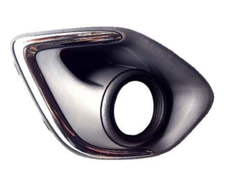 Right Front bumper insert Fog Lamp Bezel; Chrome - MITSUBISHI RVR 2013-2015