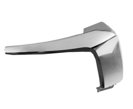 Right Front bumper molding Upper Garnish; Chrome - MITSUBISHI OUTLANDER 2016-2020