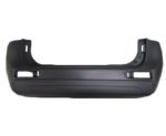 Rear bumper cover w/o Wheel Opening Mldgs; Textured Lower; prime - MITSUBISHI OUTLANDER 2014-2015