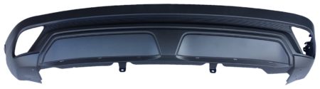 Rear bumper cover lower ES|LE; w/o Silver Trim; Textured - MITSUBISHI ECLIPSE CROSS 2018-2020