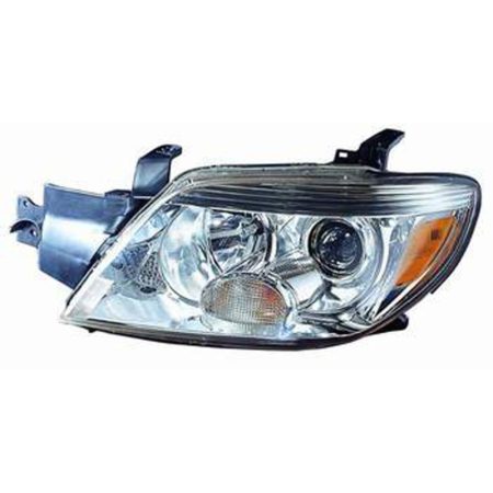 Left Headlamp assy composite LS|SE|XLS - MITSUBISHI OUTLANDER 2005-2006