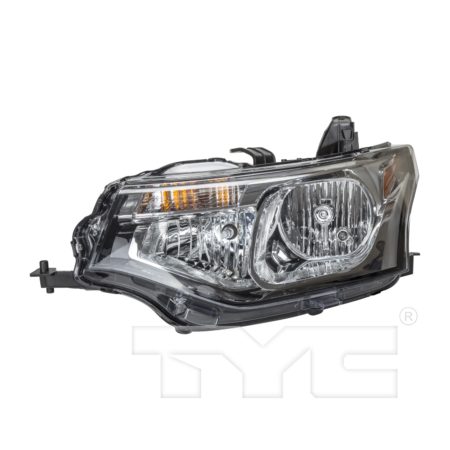 Left Headlamp assy composite Halogen - MITSUBISHI OUTLANDER 2014-2015