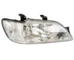 Right Headlamp assy composite w/bright bezel; except Evolution - MITSUBISHI LANCER 2002-2003