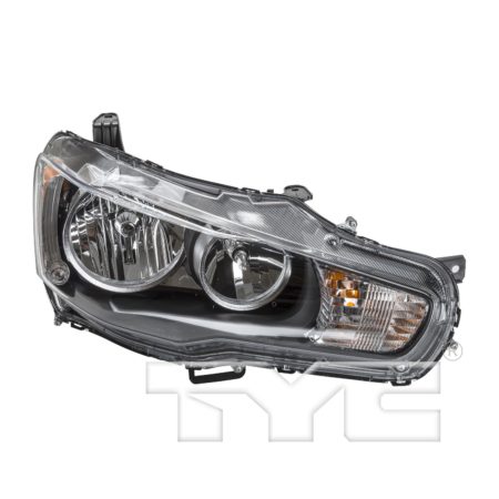 Right Headlamp assy composite EVOLUTION; Halogen - MITSUBISHI LANCER 2008-2008