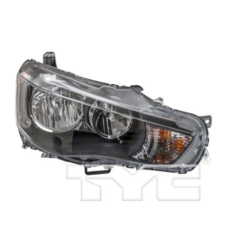 Right Headlamp assy composite Halogen CAPA - MITSUBISHI OUTLANDER 2010-2013