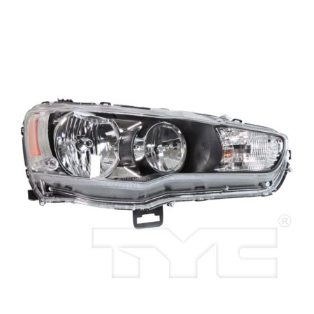 Right Headlamp assy composite EVOLUTION; Halogen - MITSUBISHI LANCER 2009-2015