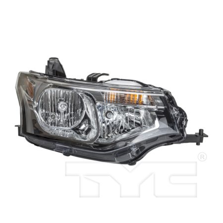 Right Headlamp assy composite Halogen - MITSUBISHI OUTLANDER 2014-2015