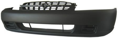 Front bumper cover XE/GXE/GLE; w/o fog lamps; prime - NISSAN ALTIMA 1998-1999