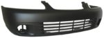 Front bumper cover CA/GXE/SE/XE/Limited; prime CAPA - NISSAN SENTRA 2000-2003