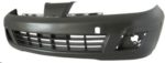 Front Bumper Cover H/B; W/O Sport Pkg; W/Tie Down Hole; Primed CAPA