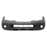 Front Bumper Cover W/Textured Lower/Center; Primed CAPA - NISSAN FRONTIER 2009-2021