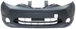 Front bumper cover w/Textured Lower; prime - NISSAN ROGUE SPORT 2017-2019