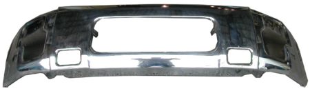 Front bumper face bar LE|SE|SL; SV w/o Sport Appearance Pkg; Chrome - NISSAN TITAN 2004-2015
