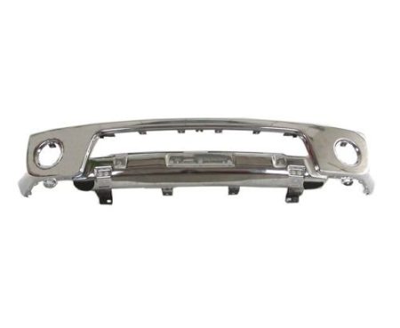Front bumper face bar w/Fog Lamps; Chrome - NISSAN FRONTIER 2005-2008
