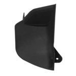 Left Front bumper insert Fog Lamp Opening Cover; w/o Fog Lamps; Matte Black - NISSAN QUEST 2011-2017