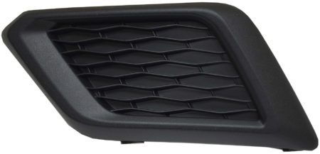 Left Front Bumper Insert Fog Lamp Opening Cover; W/O Fog Lamps - NISSAN ROGUE 2014-2016