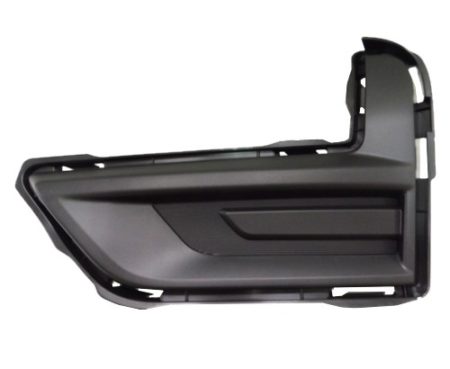 Left Front Bumper Insert Usa/Japan Built; Fog Lamp Opening Cover; W/O Fog Lamps - NISSAN ROGUE 2017-2020