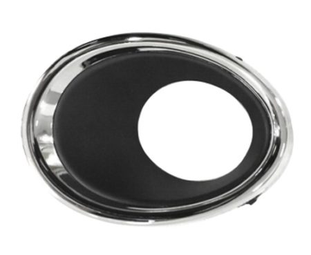 Left Front bumper insert Fog Lamp Bezel; w/Fog Lamps - NISSAN QASHQAI 2017-2019