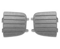 Right Front bumper insert fog lamp hole cover; from 10/98; outer - NISSAN PATHFINDER 1999-2003