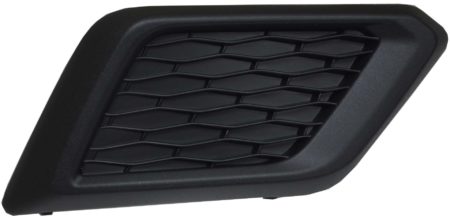 Right Front Bumper Insert Fog Lamp Opening Cover; W/O Fog Lamps - NISSAN ROGUE 2014-2016