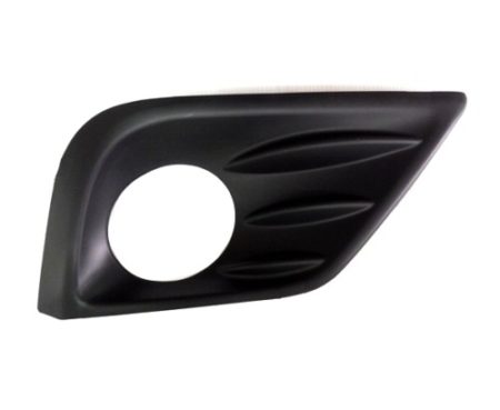 Right Front Bumper Insert Sedan; Fog Lamp Bezel; W/Fog Lamps - NISSAN ALTIMA 2016-2018