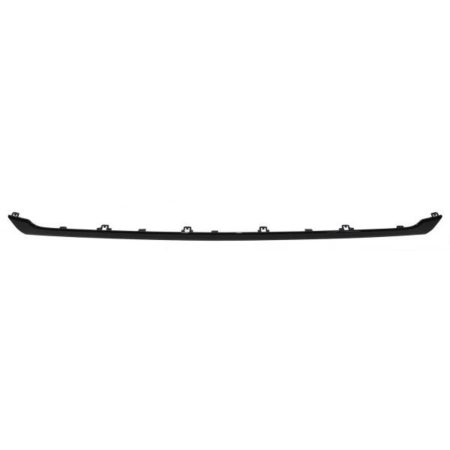 Front bumper molding Center; Black - NISSAN PATHFINDER 2018-2020