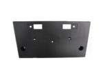 Front bumper license bracket Plastic Bumper; Factory Installed - NISSAN FRONTIER 2005-2008