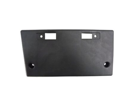 Front bumper license bracket Plastic Bumper; Factory Installed - NISSAN FRONTIER 2009-2021