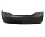 Rear bumper cover Sedan; w/Spoiler; prime CAPA - NISSAN VERSA 2008-2010