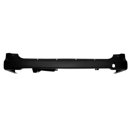 Rear bumper cover w/o Object Sensors; Textured Black - NISSAN NV200 2013-2021