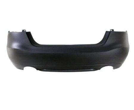 Rear bumper cover S; w/o Rear Object Sensors; prime - NISSAN MAXIMA 2016-2018
