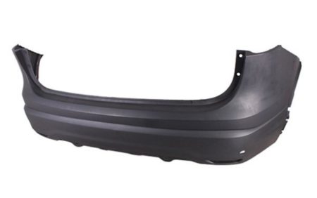 Rear bumper cover SL|SV; w/Parking Sensors; prime - NISSAN QASHQAI 2019-2021