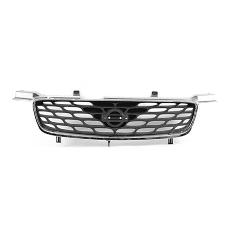 Grille assy includes brackets & frame; CA/GXE/XE; black - NISSAN SENTRA 2000-2001