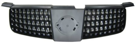 Grille assy base model/S; silver & black - NISSAN SENTRA 2004-2005