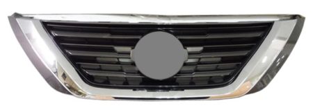 Grille Assy Sedan; W/Chrome Mldg; Silver Gray - NISSAN ALTIMA 2016-2018