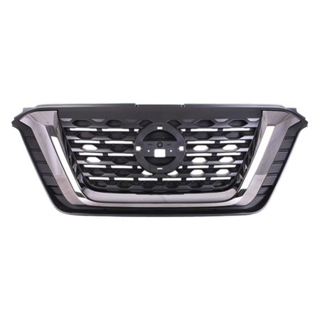 Grille assy SR; Smoked Chrome Moulding - NISSAN KICKS 2018-2020