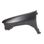 Left Front fender assy LE|SE; from 12/98; w/flare; w/o side guard molding - NISSAN PATHFINDER 1999-2004