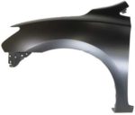 Left Front fender assy S|SL|SV; w/o Side Repeater; w/o Moulding CAPA - NISSAN SENTRA 2013-2015