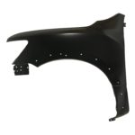 Left Front fender assy CREW CAB; w/Wheel Opening Mouldings; From 1-18 - NISSAN TITAN 2018-2022