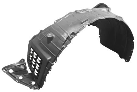 Left Front fender inner panel MAT: PET/Vacuum Form; OEM: PP/Injection; w/o Insulation Foam - INFINITI QX60 2015-2020