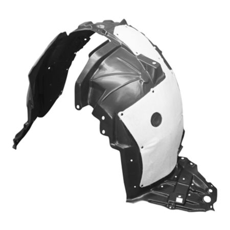 Left Front fender inner panel MAT: PE/Vacuum Form; OEM: PP/Injection - NISSAN QASHQAI 2017-2021