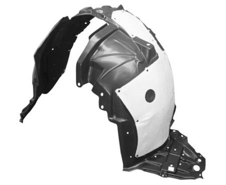 Left Front fender inner panel PP/Injection; OEM: PP/Injection - NISSAN QASHQAI 2017-2021