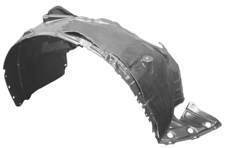 Right Front fender inner panel MAT: PET/Vacuum Form; OEM: PP/Injection; w/o Insulation Foam - INFINITI QX60 2015-2020