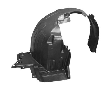 Right Front fender inner panel SR; MAT: PE/Vacuum Form; OEM: Injection - NISSAN VERSA NOTE 2014-2017